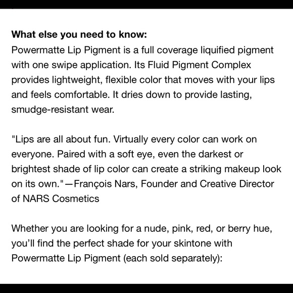 NARS Powermatte Lip Pigment #2775 in “Done It Again” - Picture 6 of 11